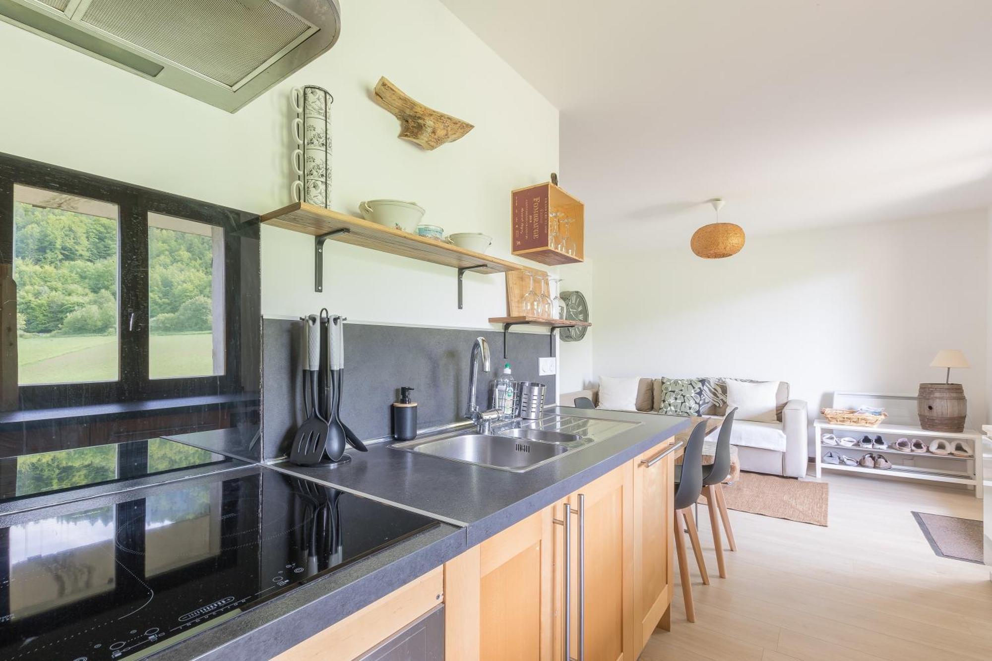 L'Endroit - Au Pied De La Station Apartment Saint-Leger-les-Melezes Luaran gambar